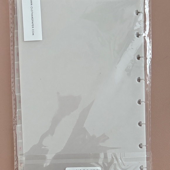 Cloth & Paper MONTHLY Planner Inserts - Picture 4 of 5